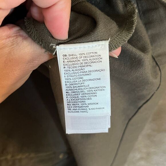 The North Face Shipler Green Full Zip Hooded Jacket Large - Picture 9 of 9